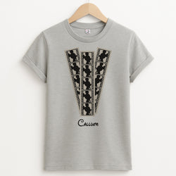 Micky Mouse - Personalised Fairytale Unisex Grey T-Shirt