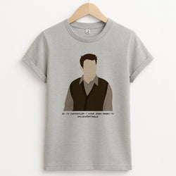 Hi, I'm Chandler Unisex Grey T-Shirt
