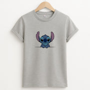 Alien Blue Leaning T-Shirt 2