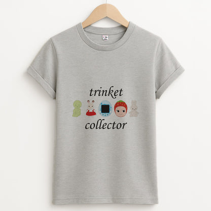 Trinket Collector - Clean Girl Aesthetic Grey Unisex T-Shirt