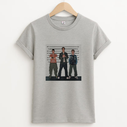 Height Chart - Bust Band Unisex Grey T-Shirt