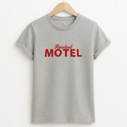 Rosebud Motel Unisex Grey T-Shirt