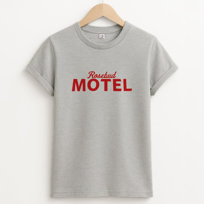 Rosebud Motel Unisex Grey T-Shirt
