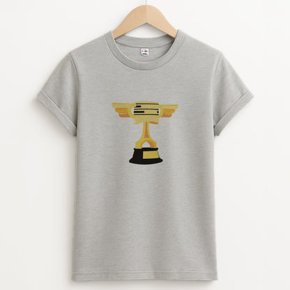 Trophy - Cars Unisex Grey T-Shirt