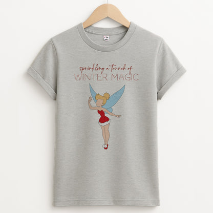 Winter Magic Unisex Grey T-Shirt