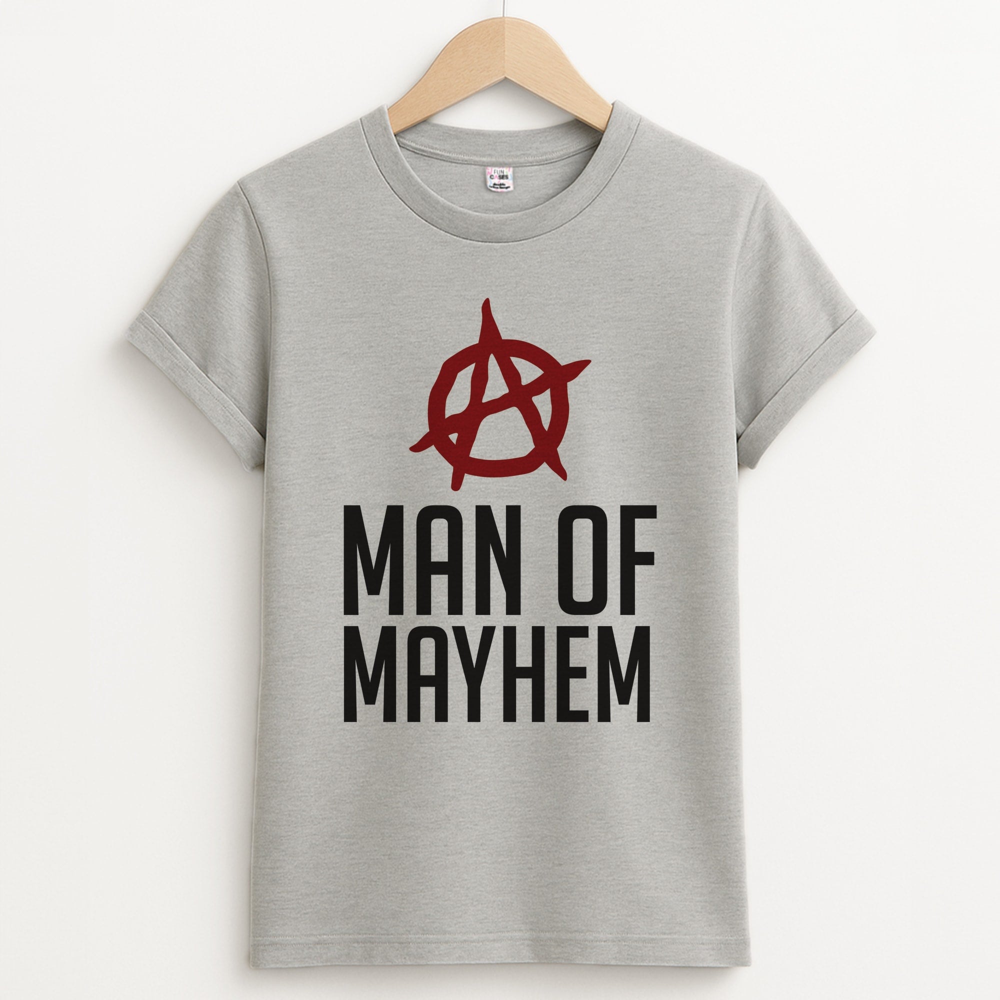 Man Of Mayhem - Sons Of Anarchy Grey Unisex T-Shirt