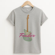 Blue Guitar Fender T-Shirt 2