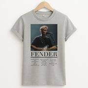 Fender Orange Song List T-Shirt 2