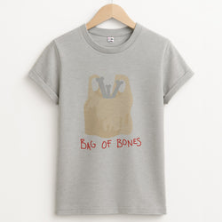 Bag Of Bones - Halloween Unisex Grey T-Shirt