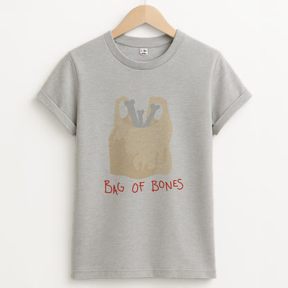 Bag Of Bones - Halloween Unisex Grey T-Shirt