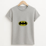 Black Bat Superhero Logo T-Shirt 2