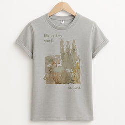Life Is Too Short Unisex Grey T-Shirt