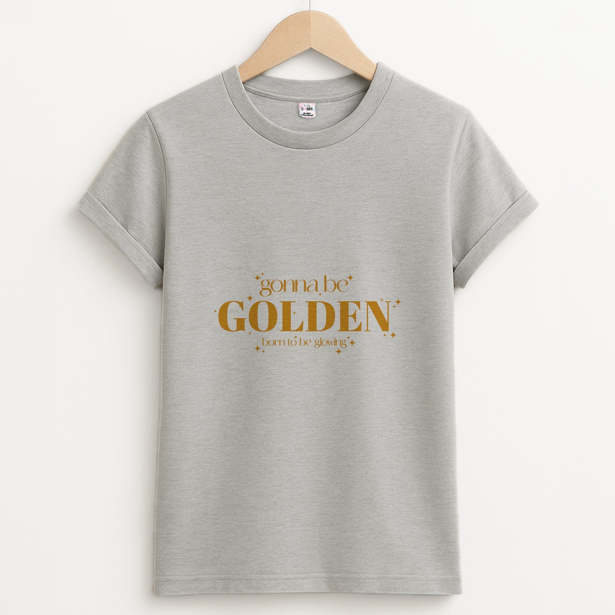 Gonna Be Golden - Kpop Demon Hunters Grey Unisex T-Shirt