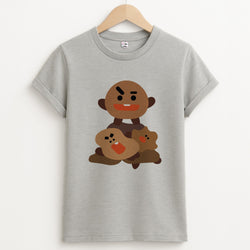 Shooky 21 - K Pop Unisex Grey T-Shirt