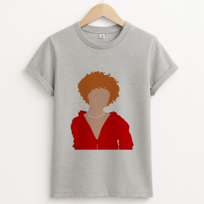 Red Hoodie - Ice Spice Unisex Grey T-Shirt