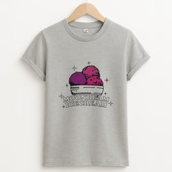 Moonbeam Icecream Unisex Grey T-Shirt