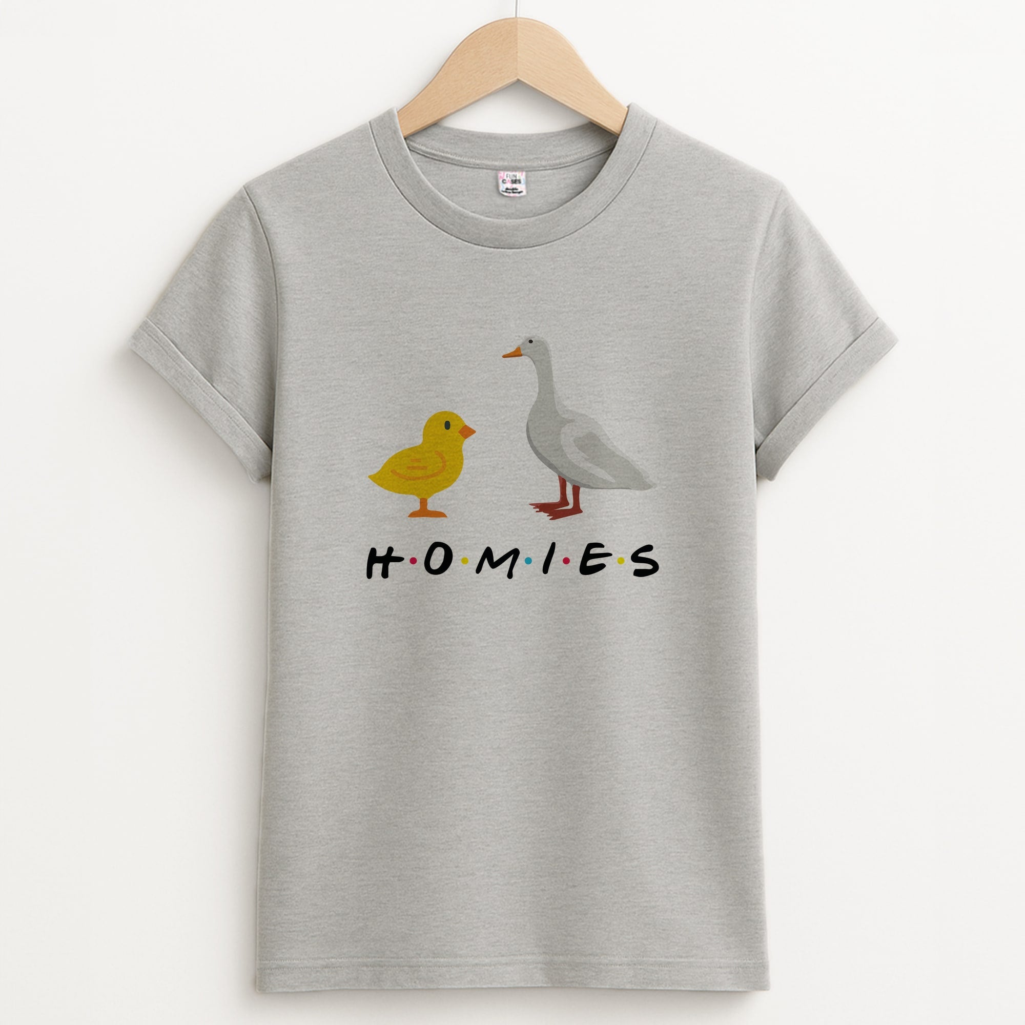 Homies Chick And Duck T-Shirt