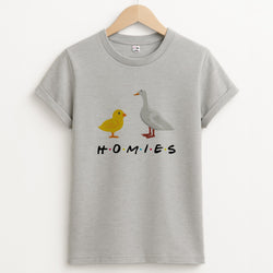 Homies Chick And Duck T-Shirt