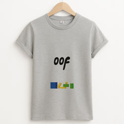 Oof Unisex Grey T-Shirt