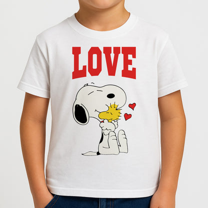 Love Cartoon Beagle  Boys T-Shirt
