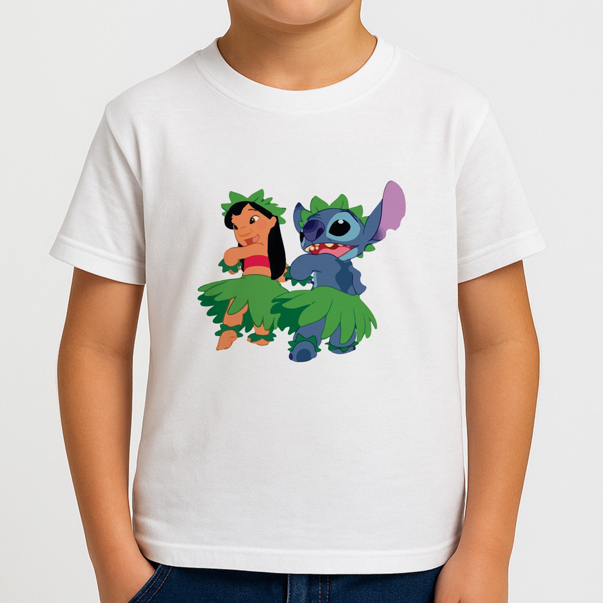 Lilo And Alien Blue Hoola Kids T-Shirt
