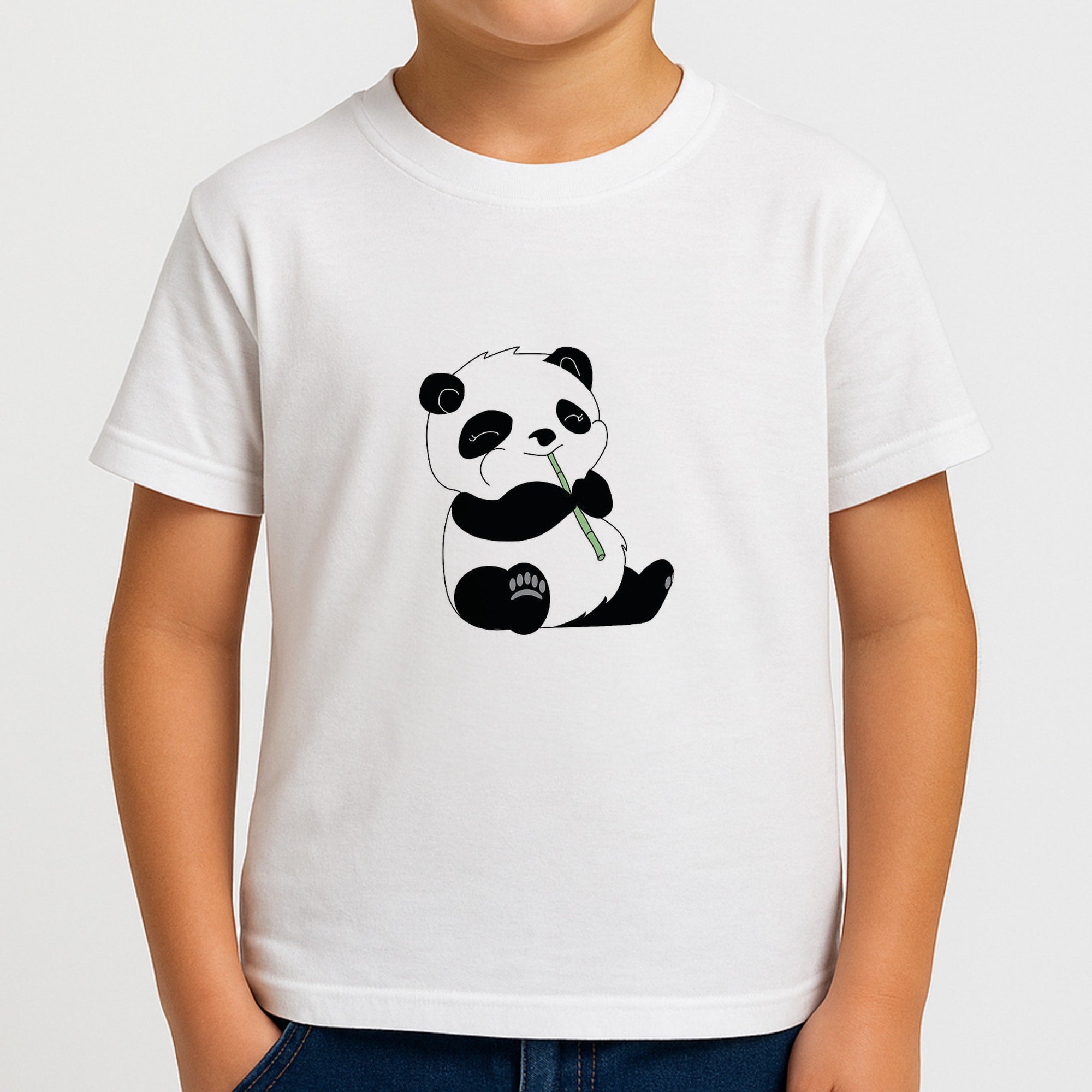 Vegan Panda Kids T-Shirt