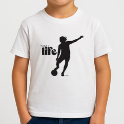 Football Is Life Kids T-Shirt