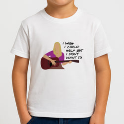I Wish I Could Help But I Don't Want To Kids T-Shirt