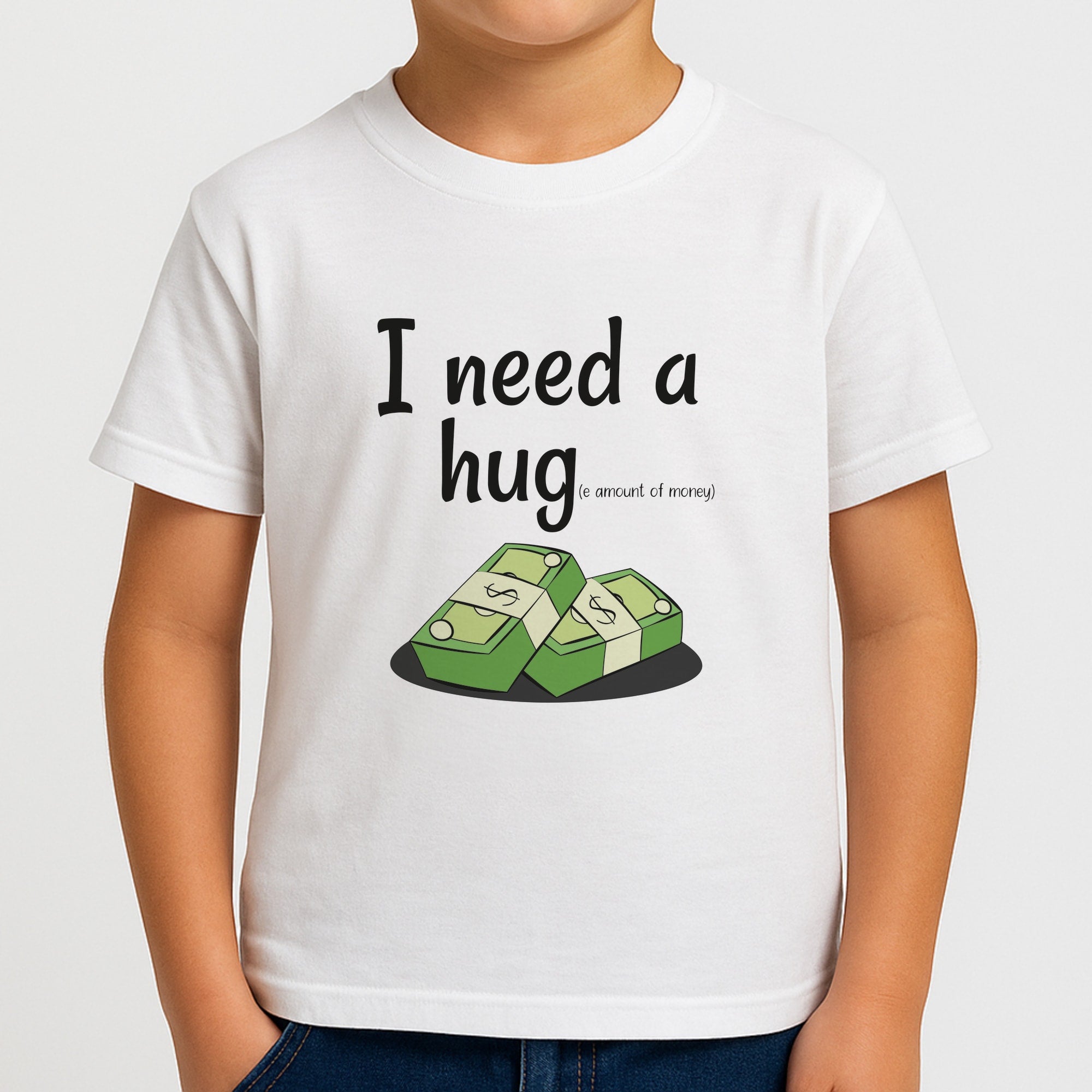 I Need A Hug - Funny Quotes Boys T-Shirt