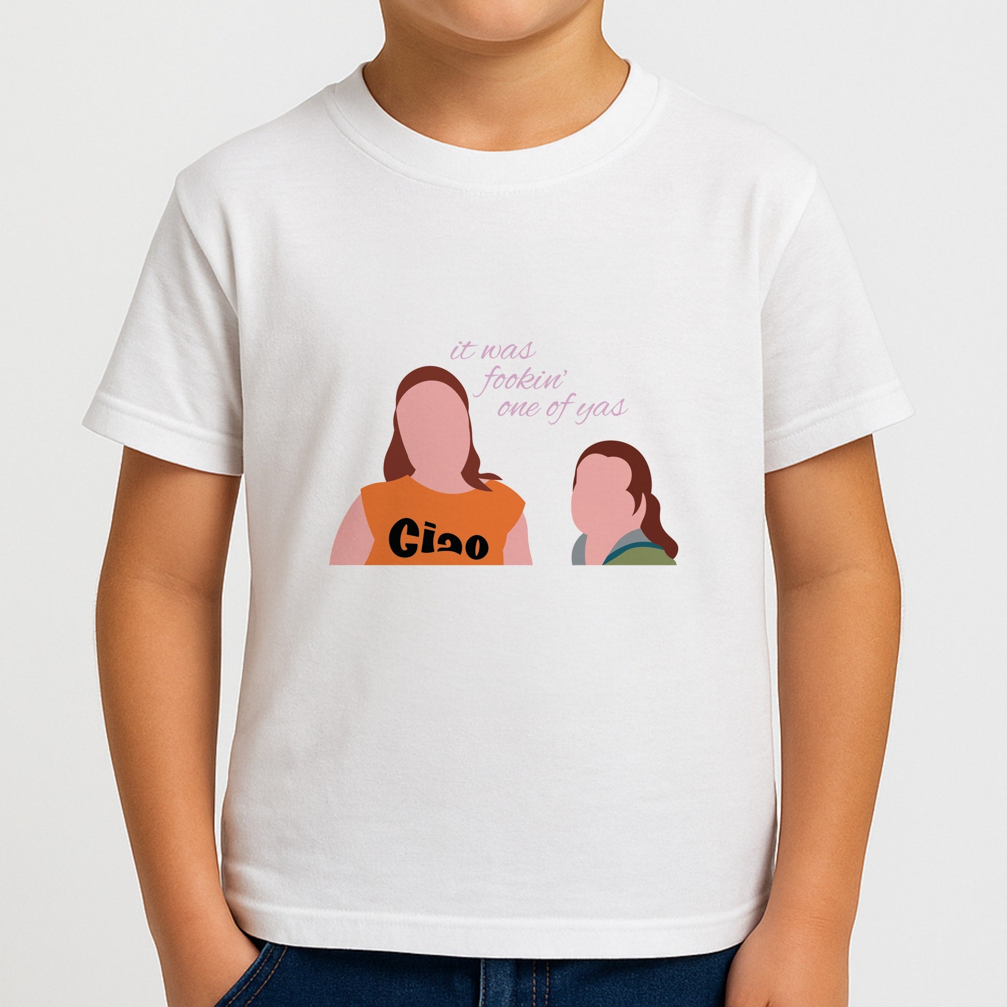It Was Fookin' One Of Yas - British Pop Culture Kids T-Shirt