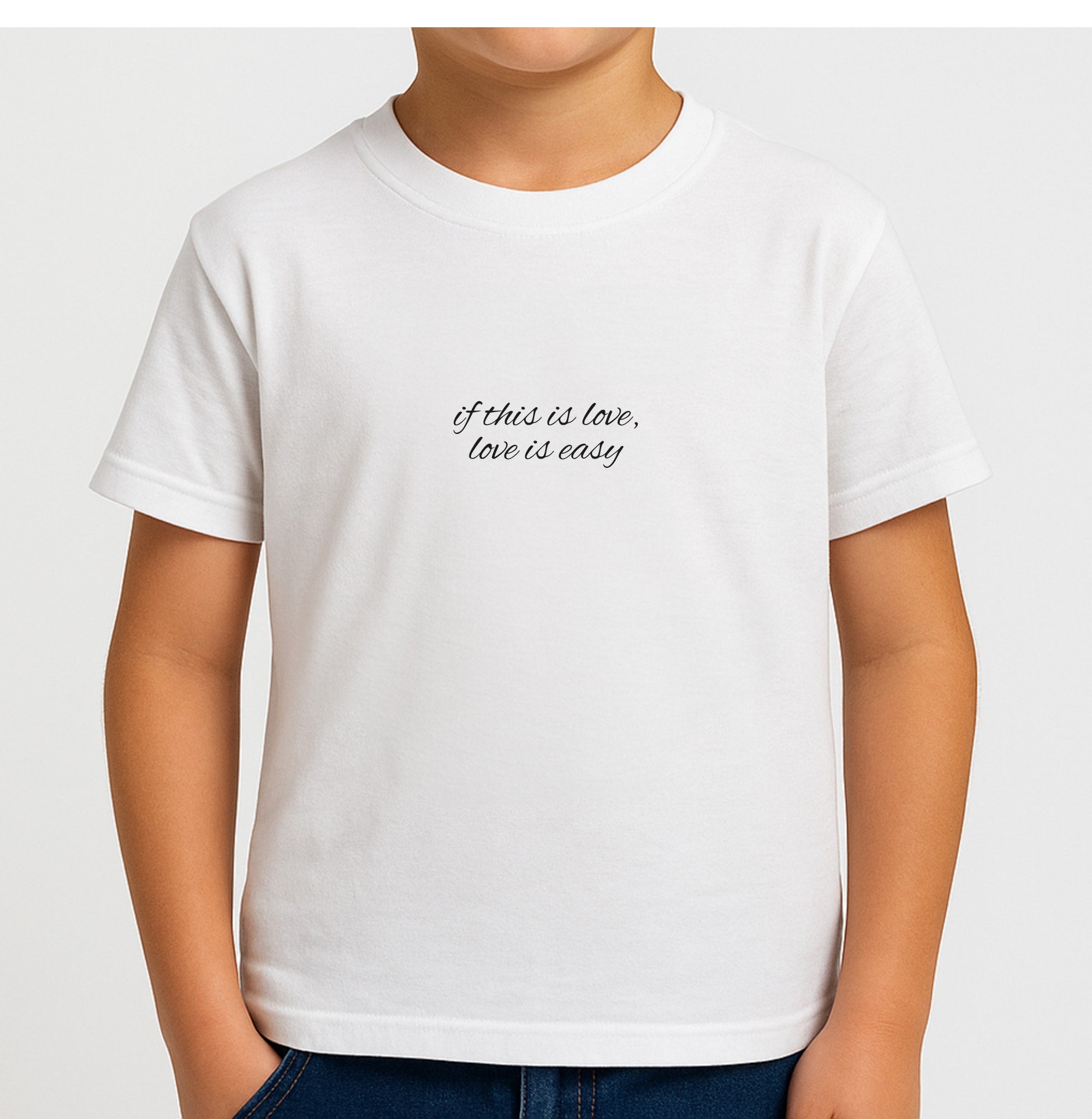 If This Is Love, Love Is Easy - McBand Boys T-Shirt