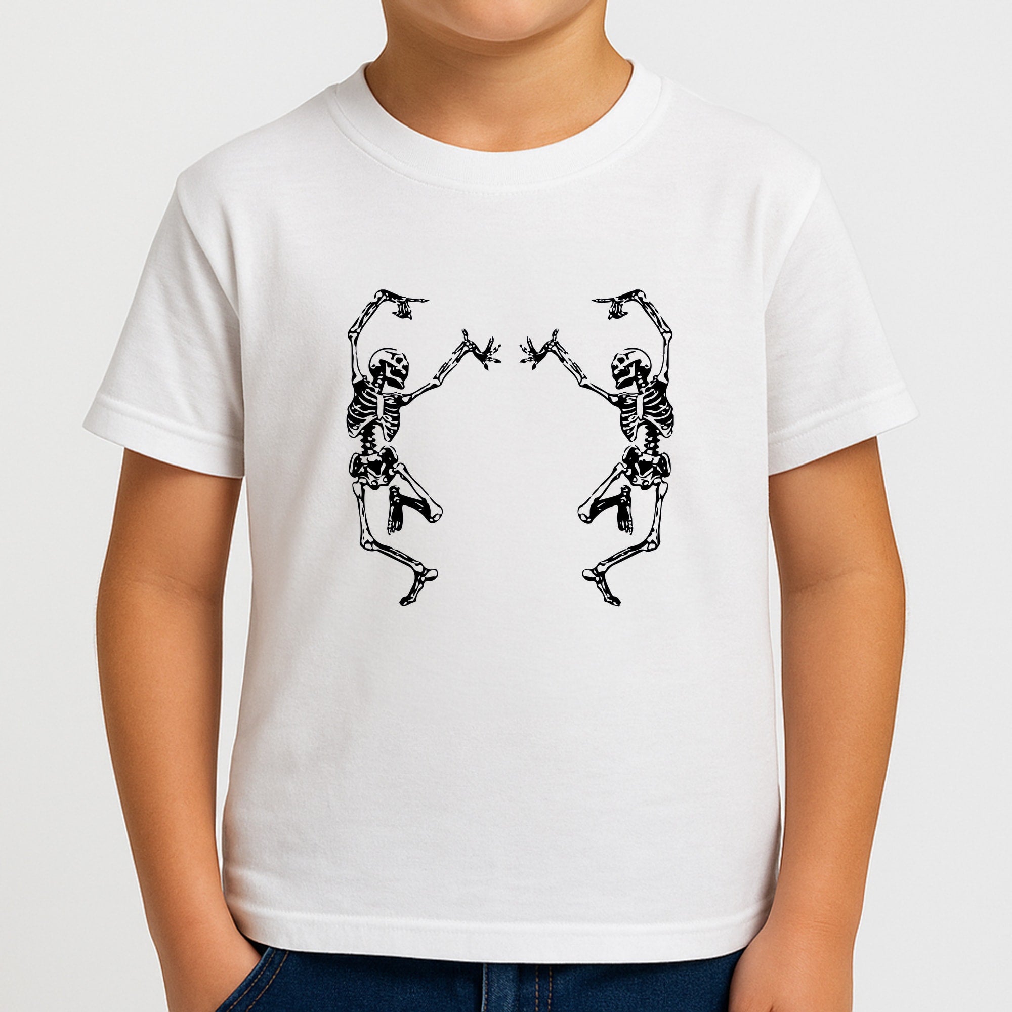 Dancing Skeletons - Halloween Boys T-Shirt