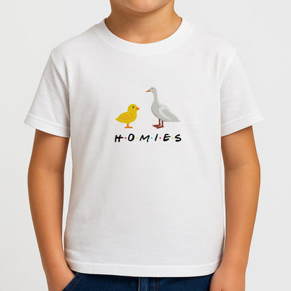 Homies Chick And Duck Boys T-Shirt