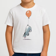 Donkey And His Balloon Kids T-Shirt 4