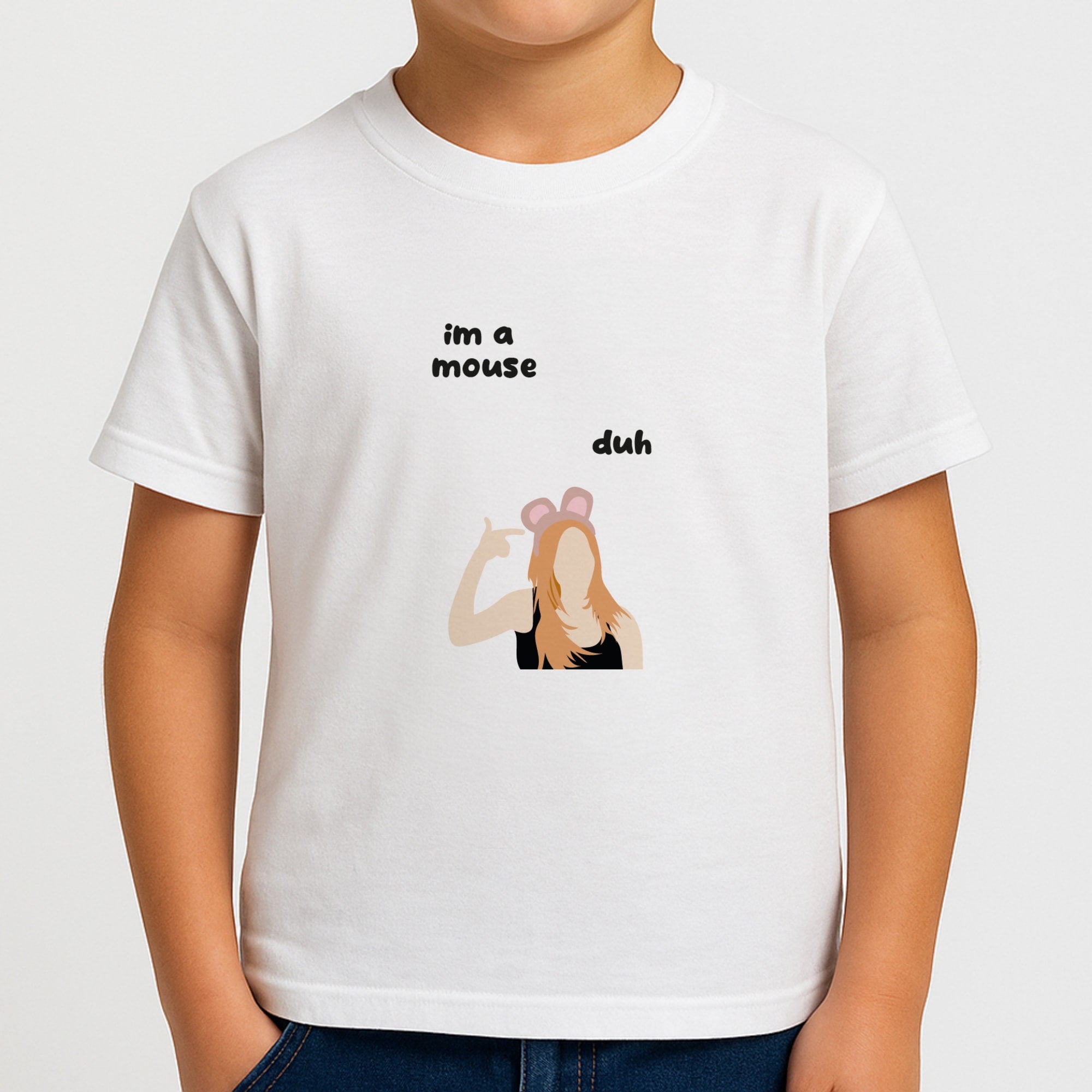 I'm a mouse Halloween - Mean Girls Boys T-Shirt