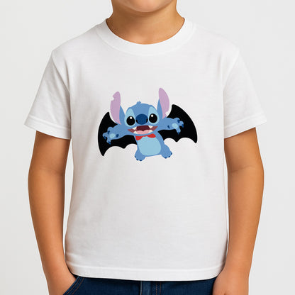 Vampire Alien Blue Halloween Boys T-Shirt