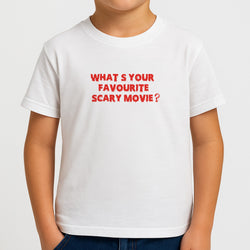 What's Your Favourite Scary Movie - Scream Boys T-Shirt