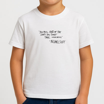 Michael Scott Quote Boys T-Shirt