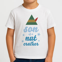 Son Of A Nut Cracker - Elf Boys T-Shirt
