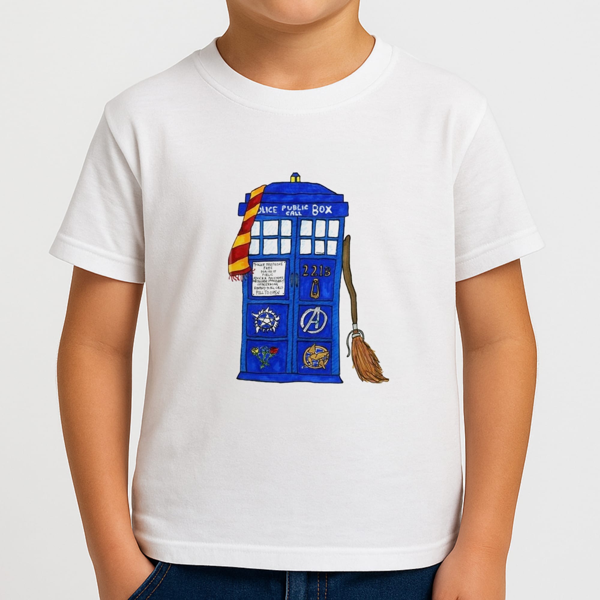 Multifandom Cartoon Boys T-Shirt