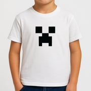 Creeper Face - Mining Kids T-Shirt 4