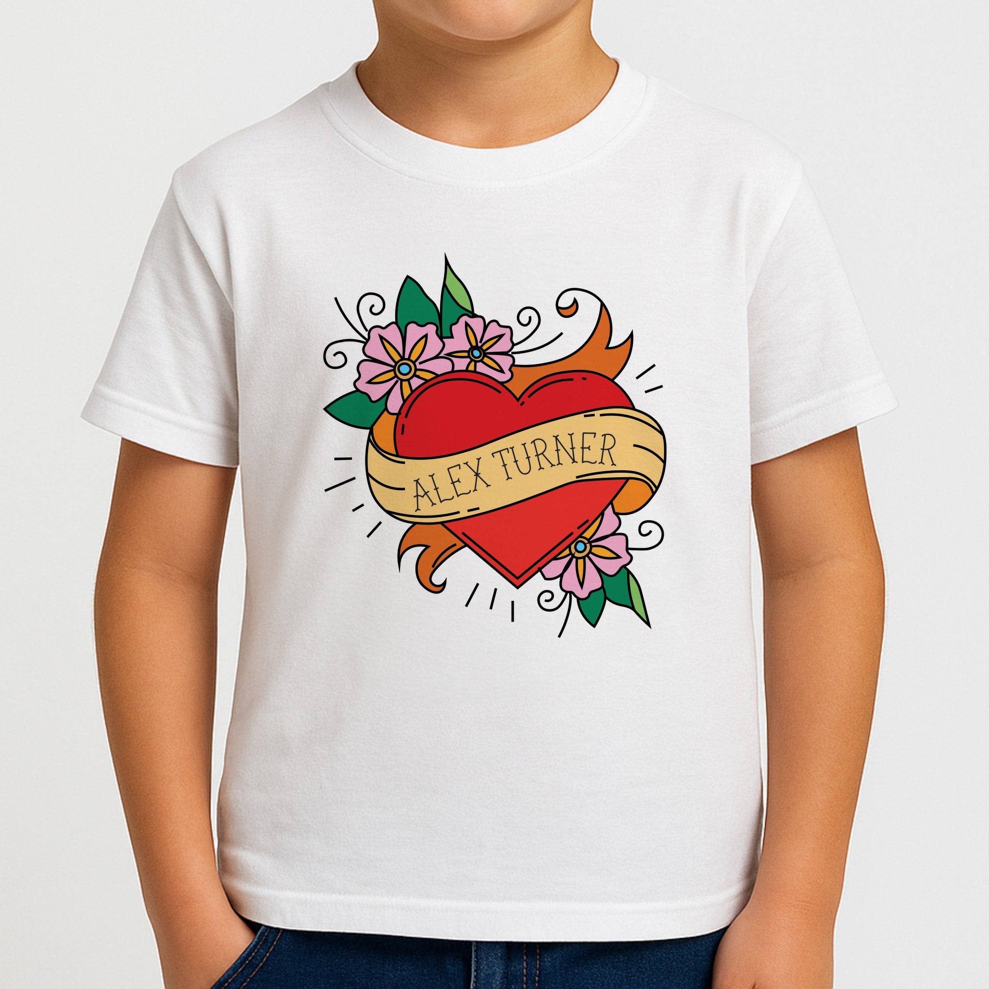 I love Alex Turner Kids T-Shirt
