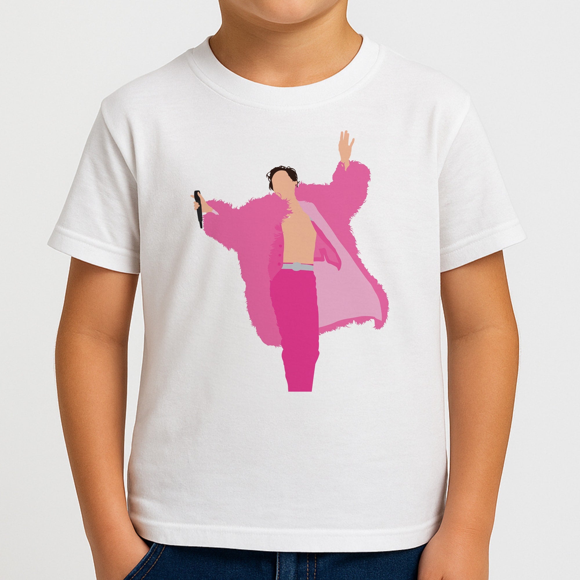 Harry Pink Coat  Kids T-Shirt