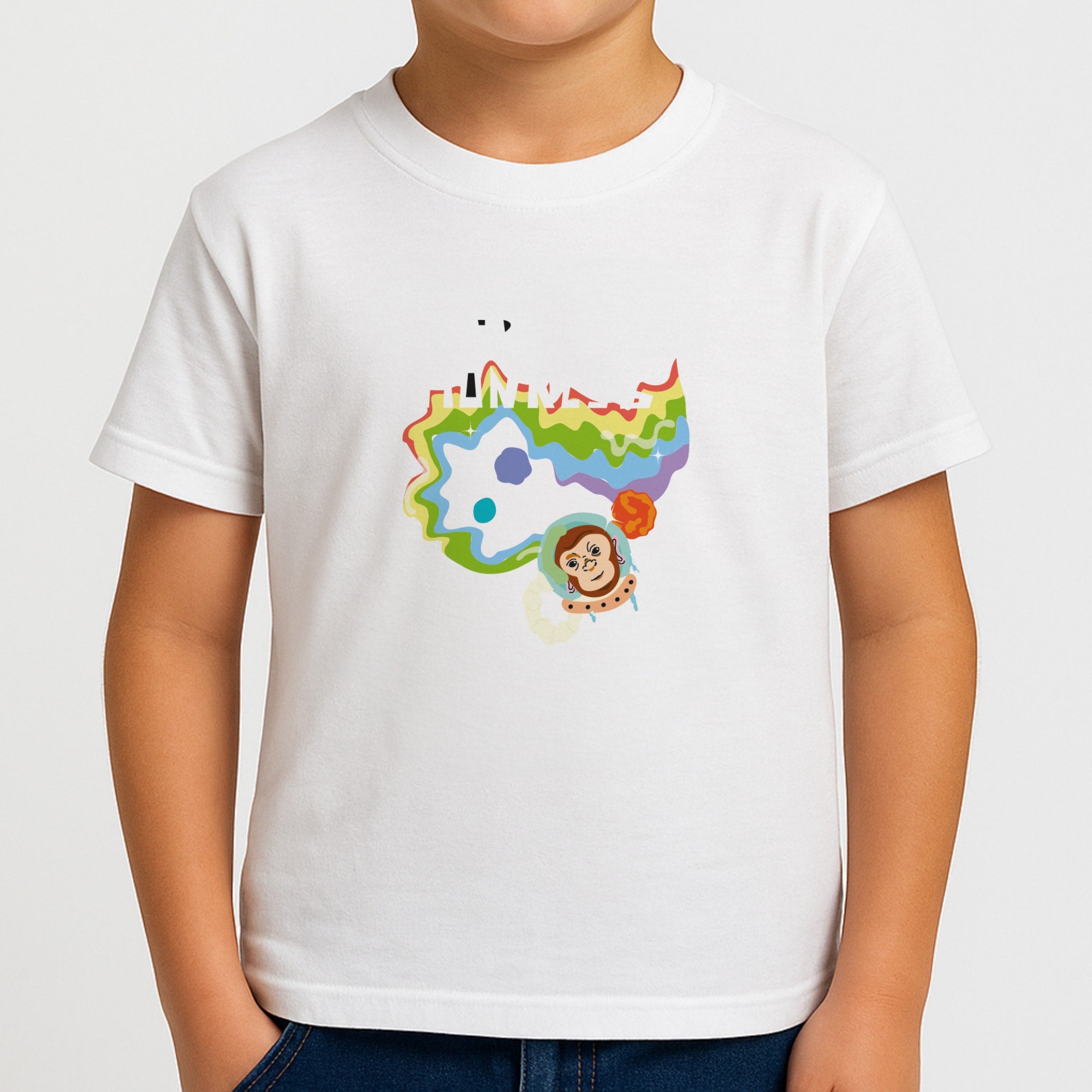 A Monkeys - Pink Boys T-Shirt