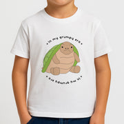 Grumpy Era Turtle Kids T-Shirt 4