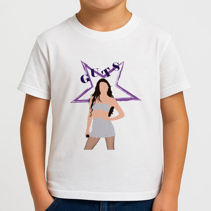Dark Purple Olivia Boys T-Shirt