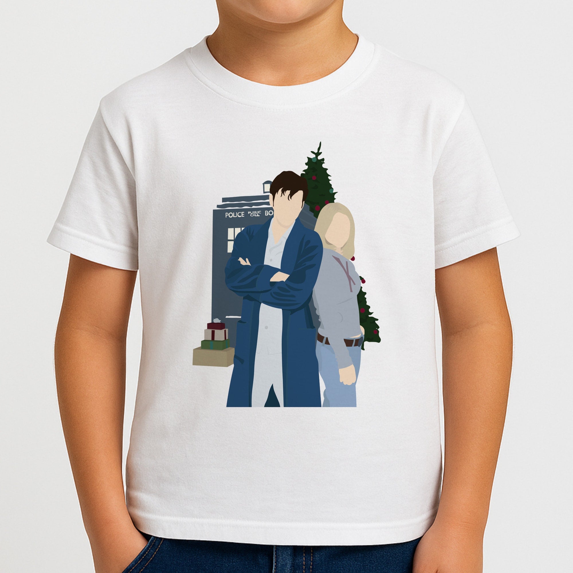 Rose And The Doctor Boys T-Shirt