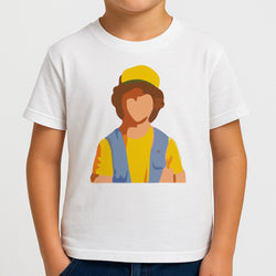 Faceless Dustin - Stranger Things Kids T-Shirt