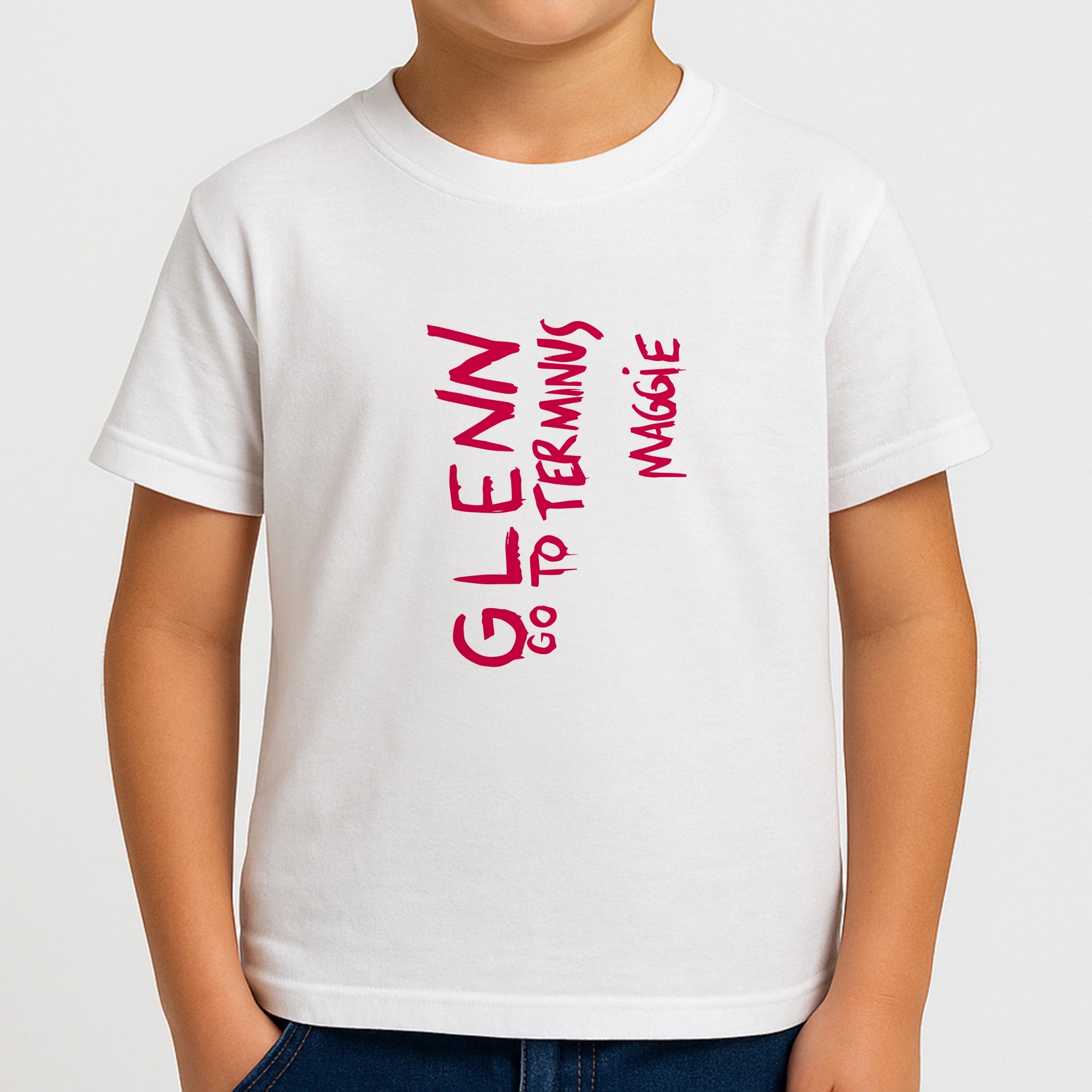 Message For Glenn - TWD Boys T-Shirt