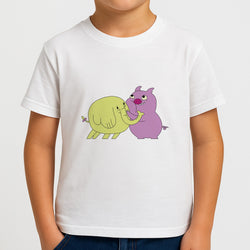 Tree Trunks Kids T-Shirt